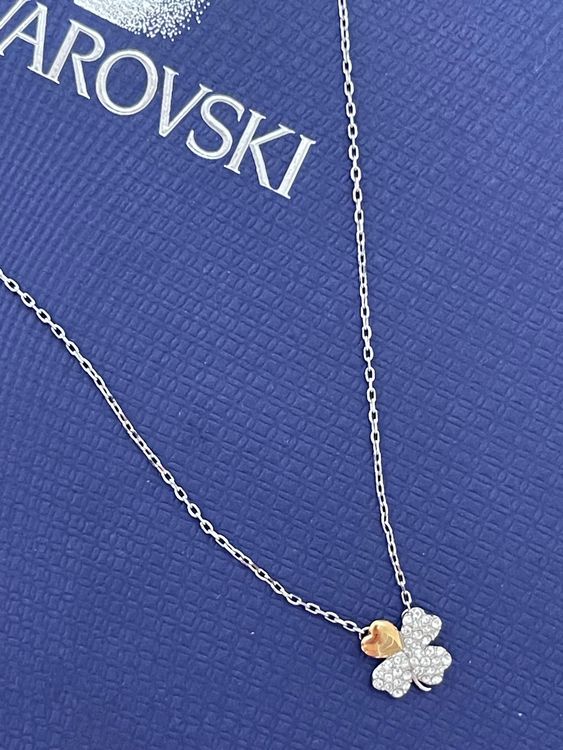 Swarovski Kleeblatt Kette