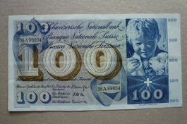 Schweiz ++ 100 Franken 28. März 1963