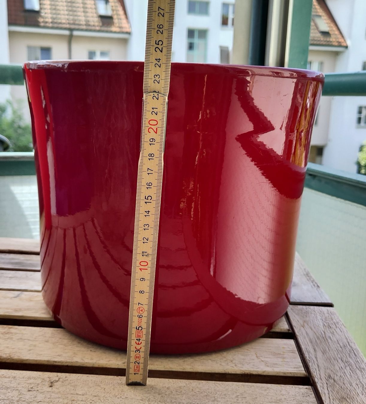 Vase & Récipients: Moderner Roter Übertopf – D'occasion à Zürich par cpqlab.26 2