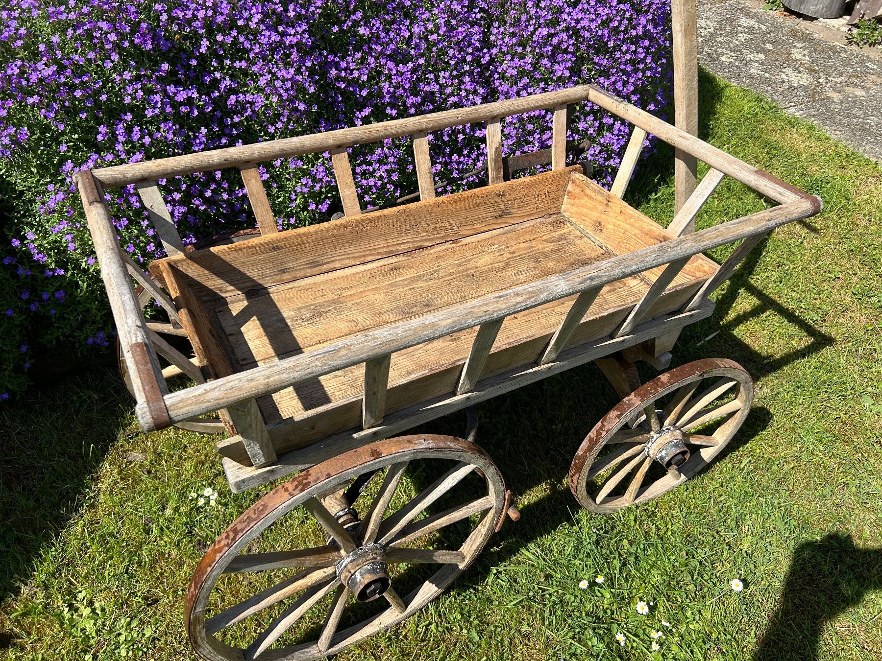 Articoli in legno: Leiterwagen Leiterwägeli – Usato da Rorbas venduto da Lul4 3