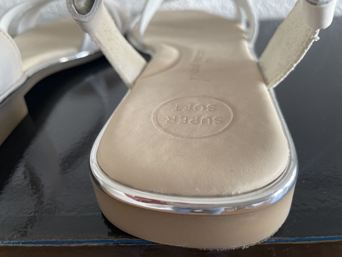 Paul Green Damenschuhe: Paul Green Ledersandalen hell beige Gr.6.5/ 40 – Neu (gemäss Beschreibung) aus Ennetbaden von Julia555 5