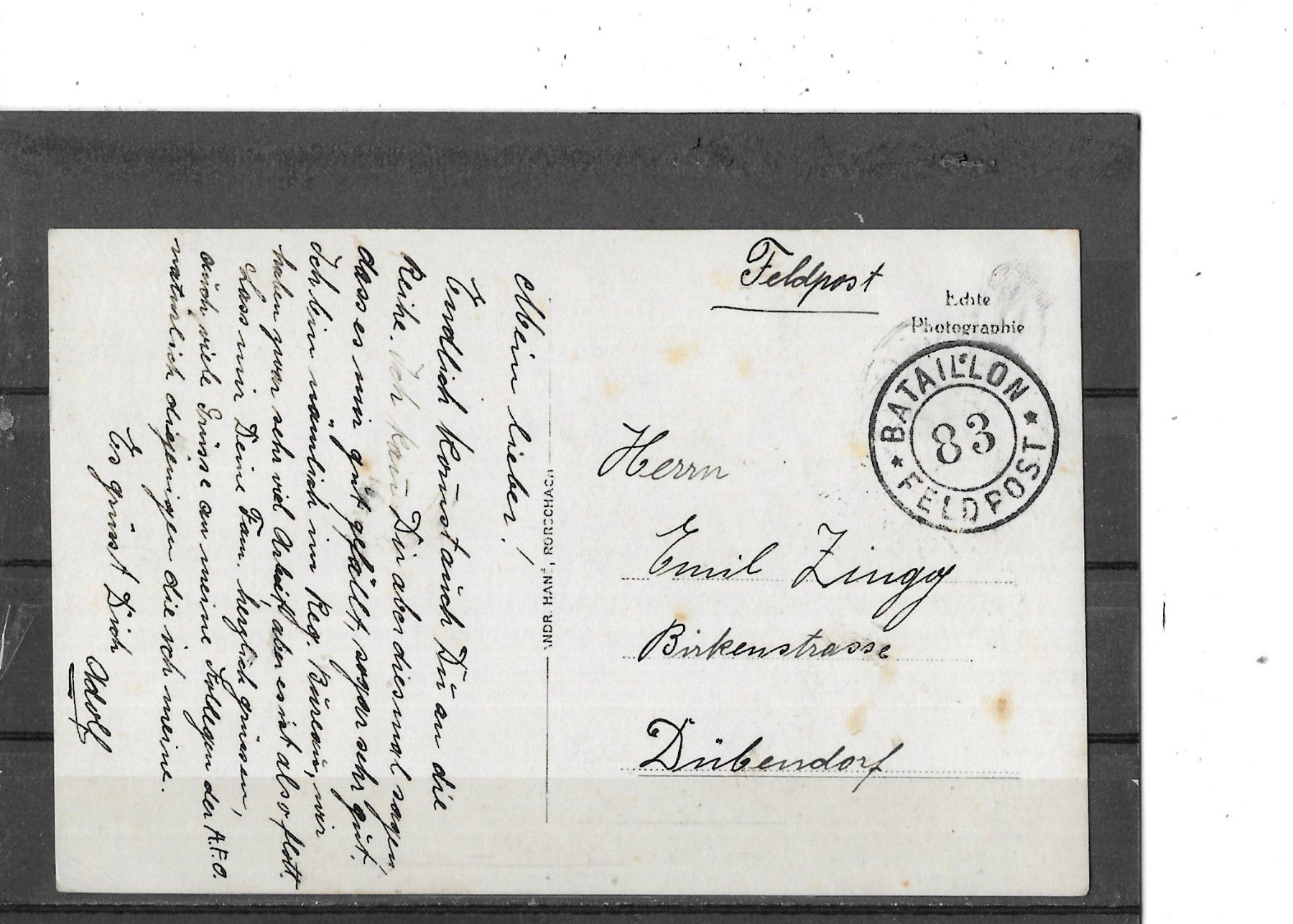 Cartoline postali: SG Niederuzwil Teilansicht – Usato da Schocherswil venduto da Wilare 1