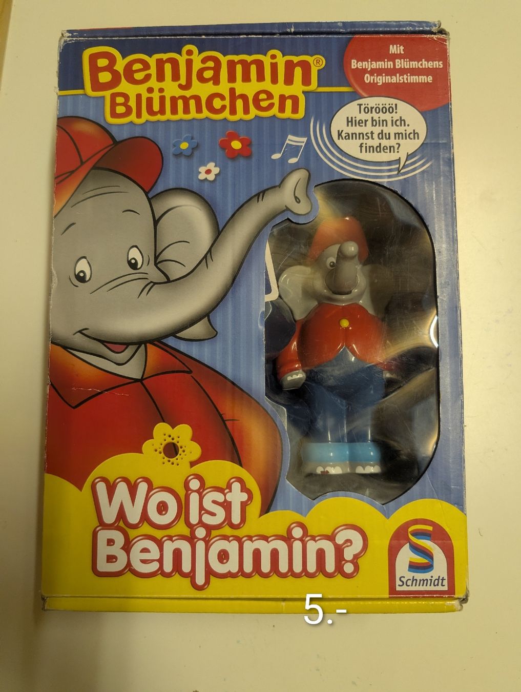 Spiele: Benjamin Blümchen Wo ist Benjamin? Spiel  – Gebraucht aus Grünen von nic_7jmp
