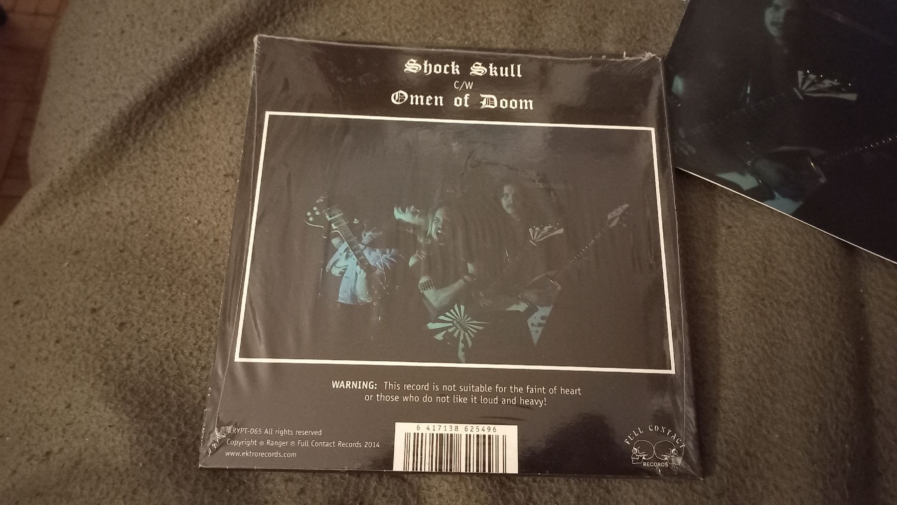Dischi in vinile: Ranger - Shock Skull 7" Single Vinyl Speed Metal – Usato da Olten venduto da Donatello1984 1