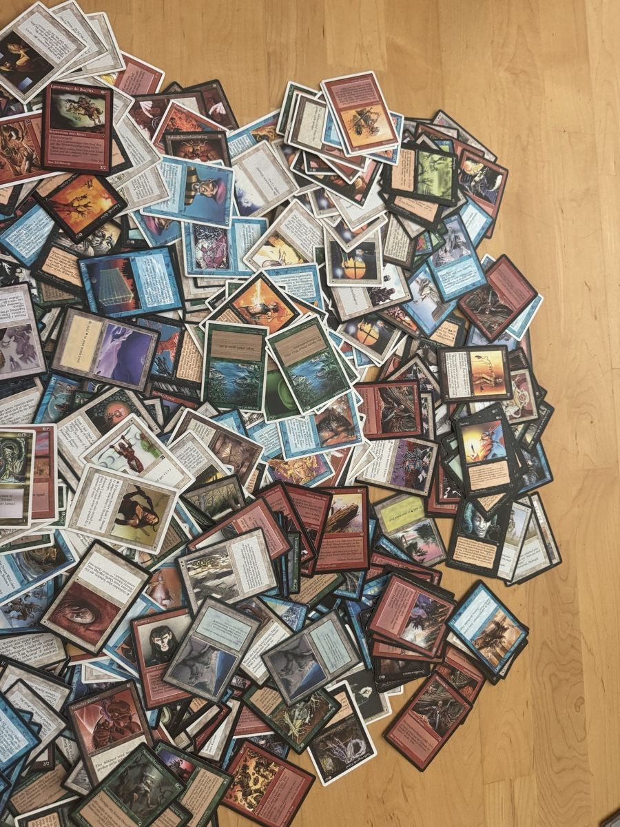 Magic The Gathering Sammelbilder & Trading cards: 1.7 KG Magic the Gathering Karten alt – Gebraucht aus Zürich von Flo3333 2