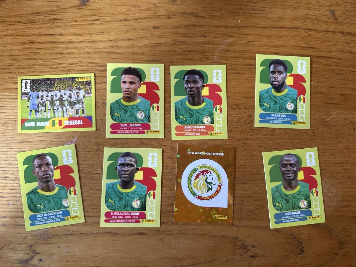 Panini Carte collezionabili: Panini 2026 6er SEN-Set – Nuovo (secondo la descrizione) da Masein venduto da Buender45