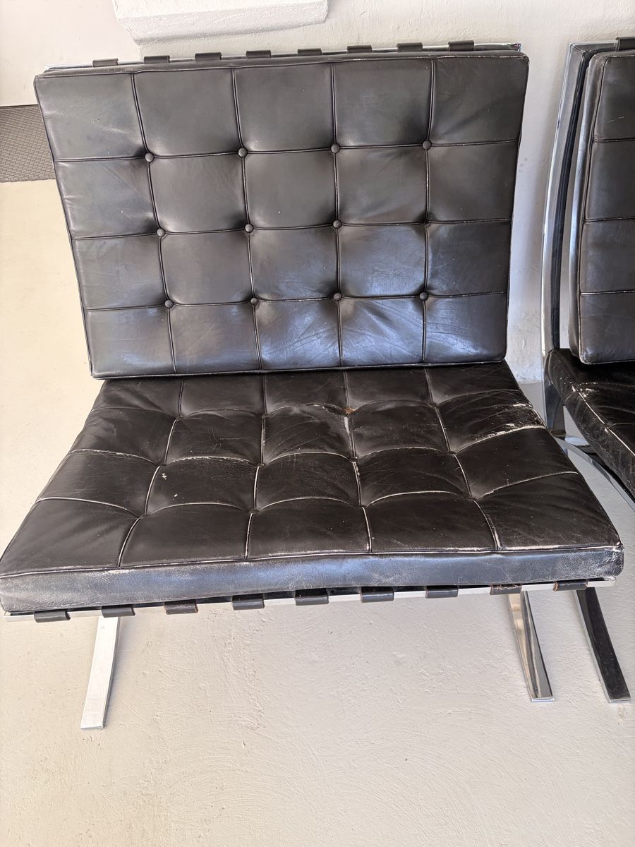 Poltrone: Barcelona Chair Vintage – Usato da Basel venduto da RausindieNatur 5