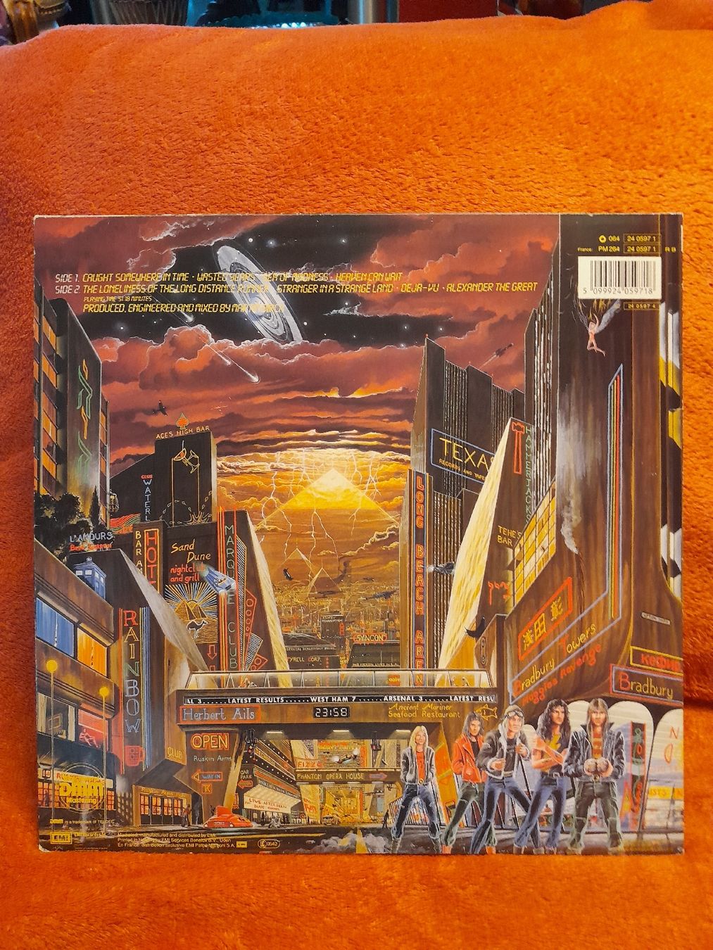 Dischi in vinile: iron Maiden vinyl LP  Fr.1986   – Usato da oekingen venduto da beauty1964 1