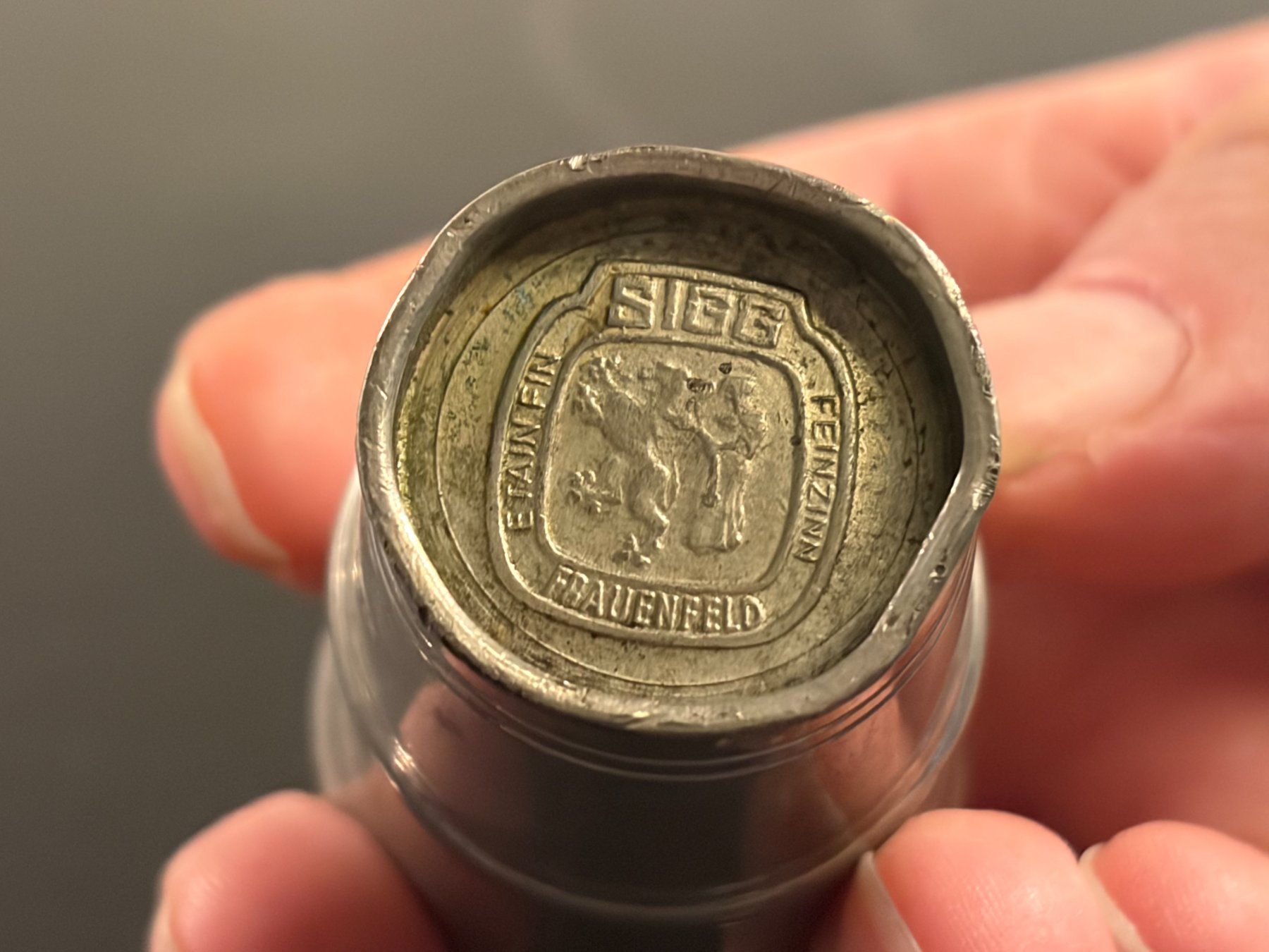 Sigg Tassen: Zinnbecherchen Sigg – Gebraucht aus Zürich von sru_6zc8 2