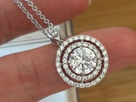Luxus Elegante Kette Farbe :  Silber