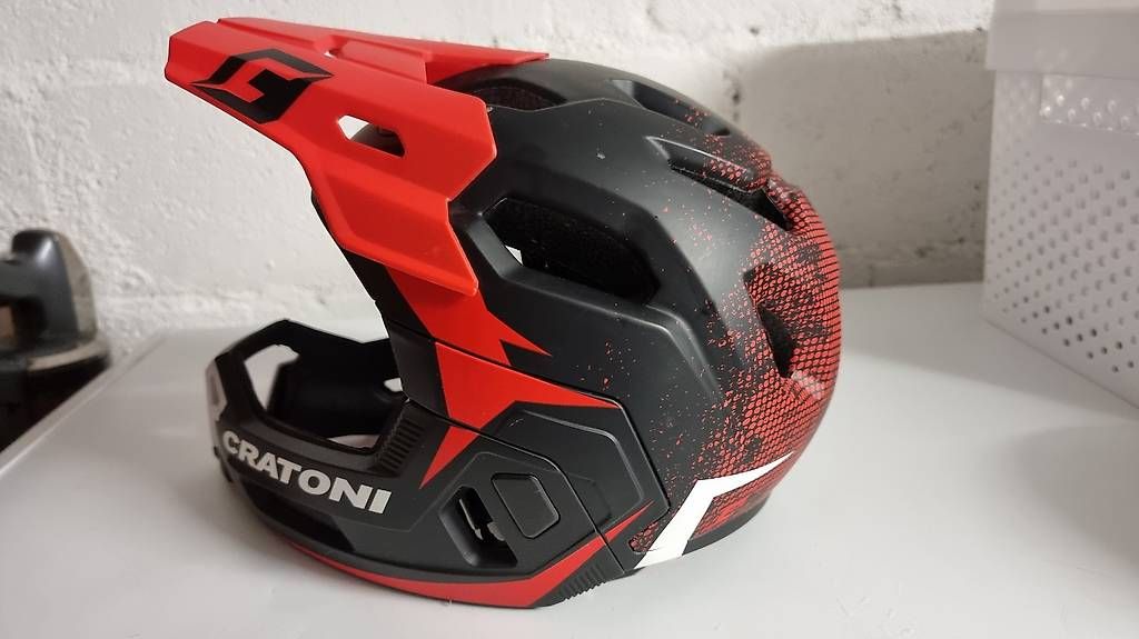 Helme: MTB Fullface Helm 52-56cm – Neu (gemäss Beschreibung) aus Maienfeld von Faentli1 1