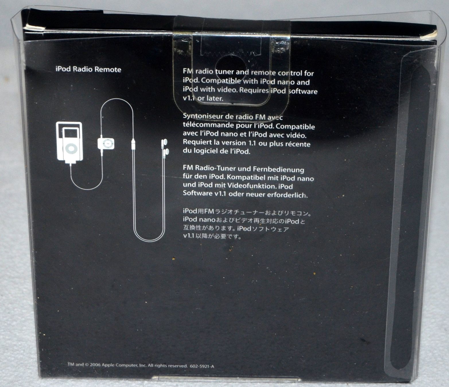 Apple Lettore multimediale portatile: Apple iPod Radio Remote A1187 – Nuovo e nell'imballaggio originale da Collonges venduto da arashee 2
