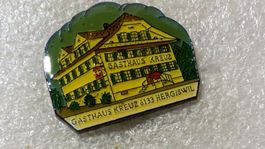 Ansteckpin 169: Gasthaus Kreuz Hergiswil