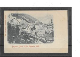 TI Bergsturz  Airolo 27/28. Dezember 1898