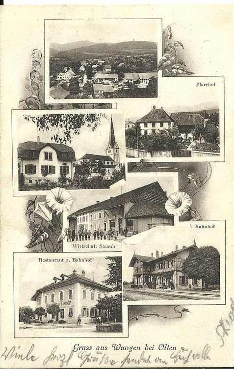 AK WANGEN bei OLTEN 6 BILDER 1914 Kaufen auf Ricardo