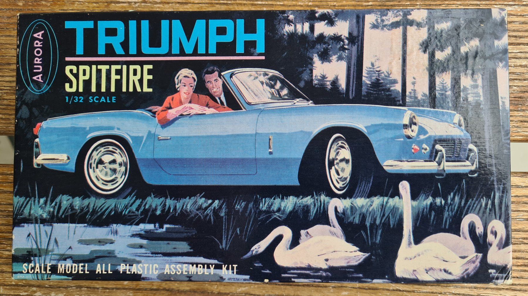 Triumph Modellini d'auto: AURORA TRIUMPH Spitfire 4 Mk2 – Usato da Basel venduto da Solarbebop