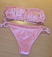 Maillot de bain rose 2 pièces taille M