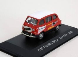 Fiat 750 Multipla Abarth 1960 rot / weiss   1:43 von Altaya