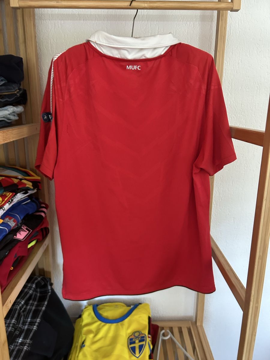 Manchester United Canottiere & Pantaloni: Maillot Manchester United AON, taille XL, saison 2010/2011 – Usato da Courgenay venduto da mar_w26c 3
