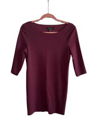 Amisu Kleid, bordeaux, Grösse 36, Herbst, 1x getragen