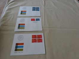 3 Sonderbriefe Europa Cept 1971