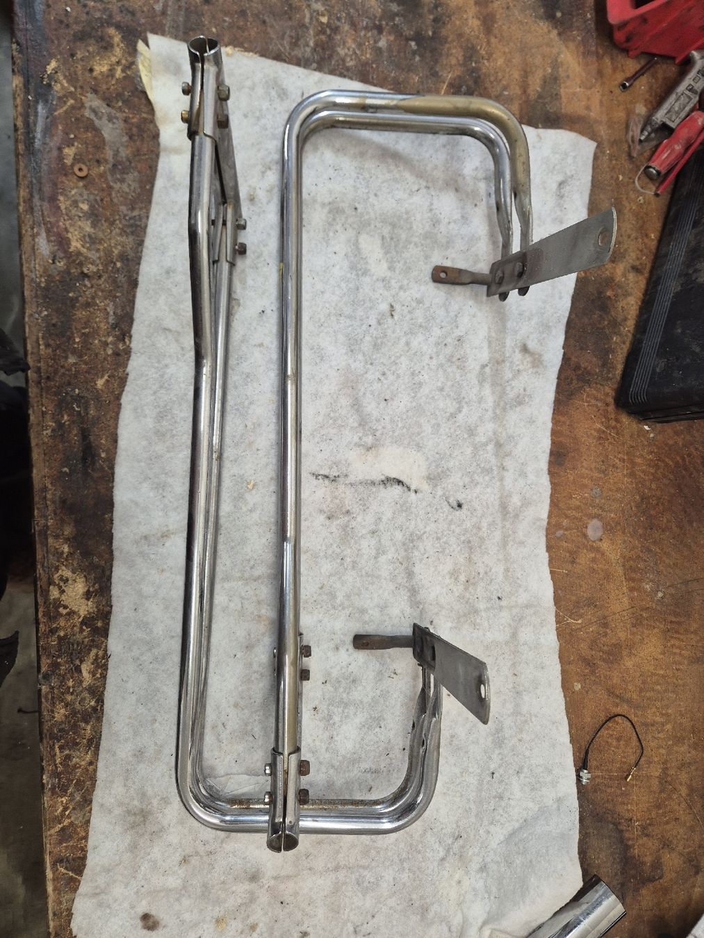 Harley-Davidson Tutti i ricambio per moto: original harley Koffer reling shovelhead – Usato da Balgach venduto da andreas4321 2