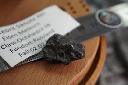 Sikhote Alin Meteorit Russland  14g  20mm  Auktion