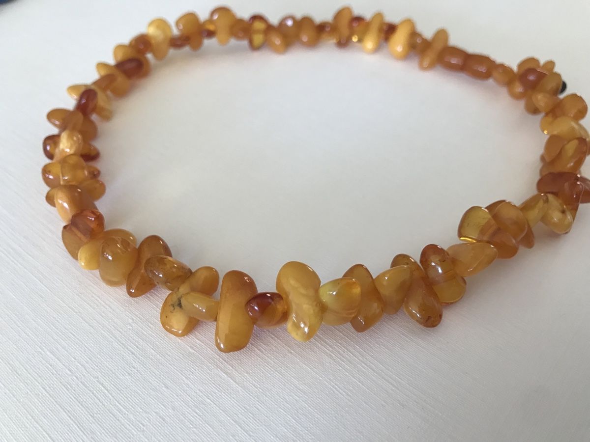 Catenine: Collier ambre véritable perles naturelles chic boho – Nuovo (secondo la descrizione) da Grimisuat venduto da eliseba88 5