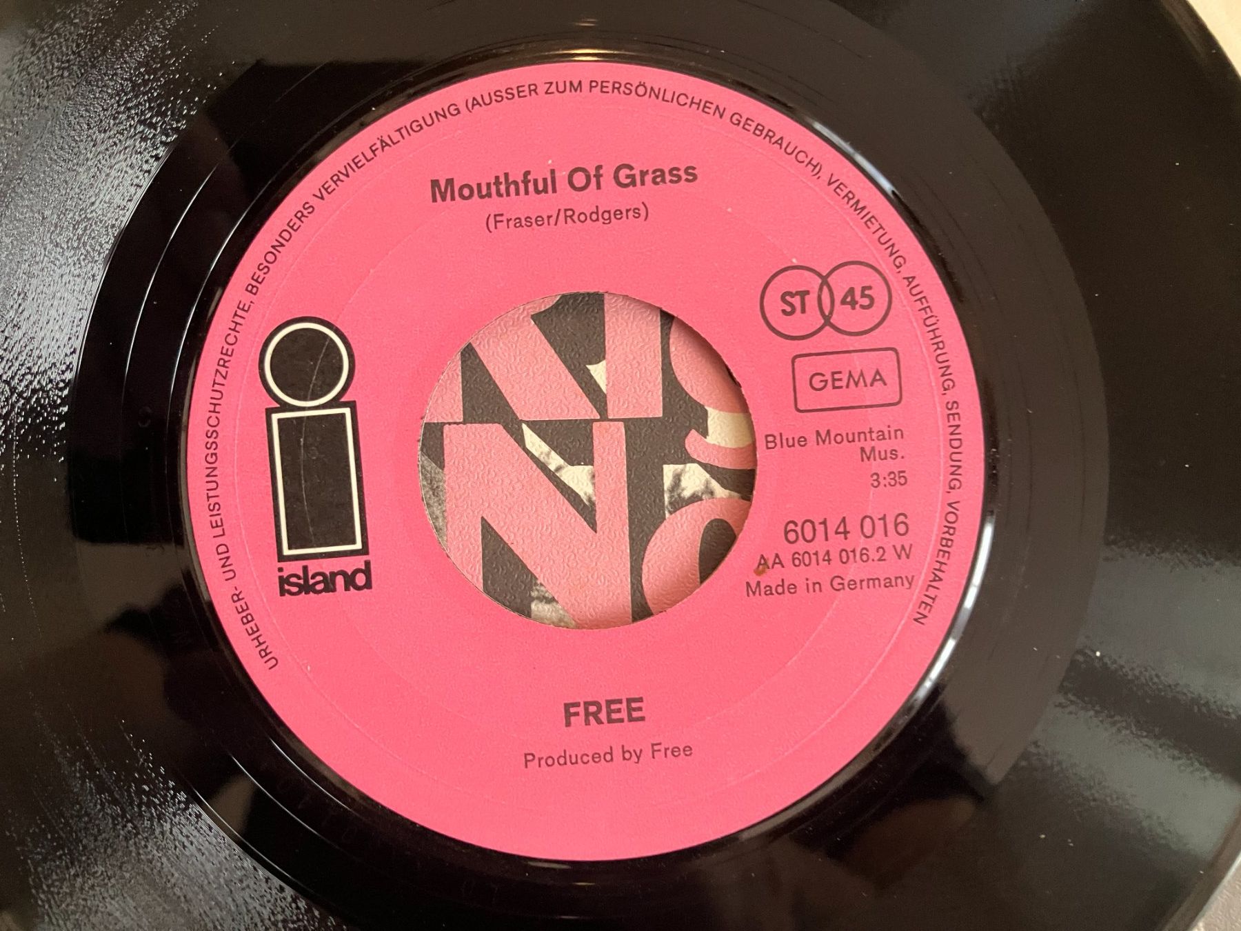 Schallplatten: Free – Gebraucht aus Aarwangen von Jukebox3 5