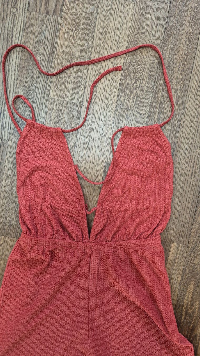 Tute: Rust open back jumpsuit – Usato da Zürich venduto da monadiederich 1