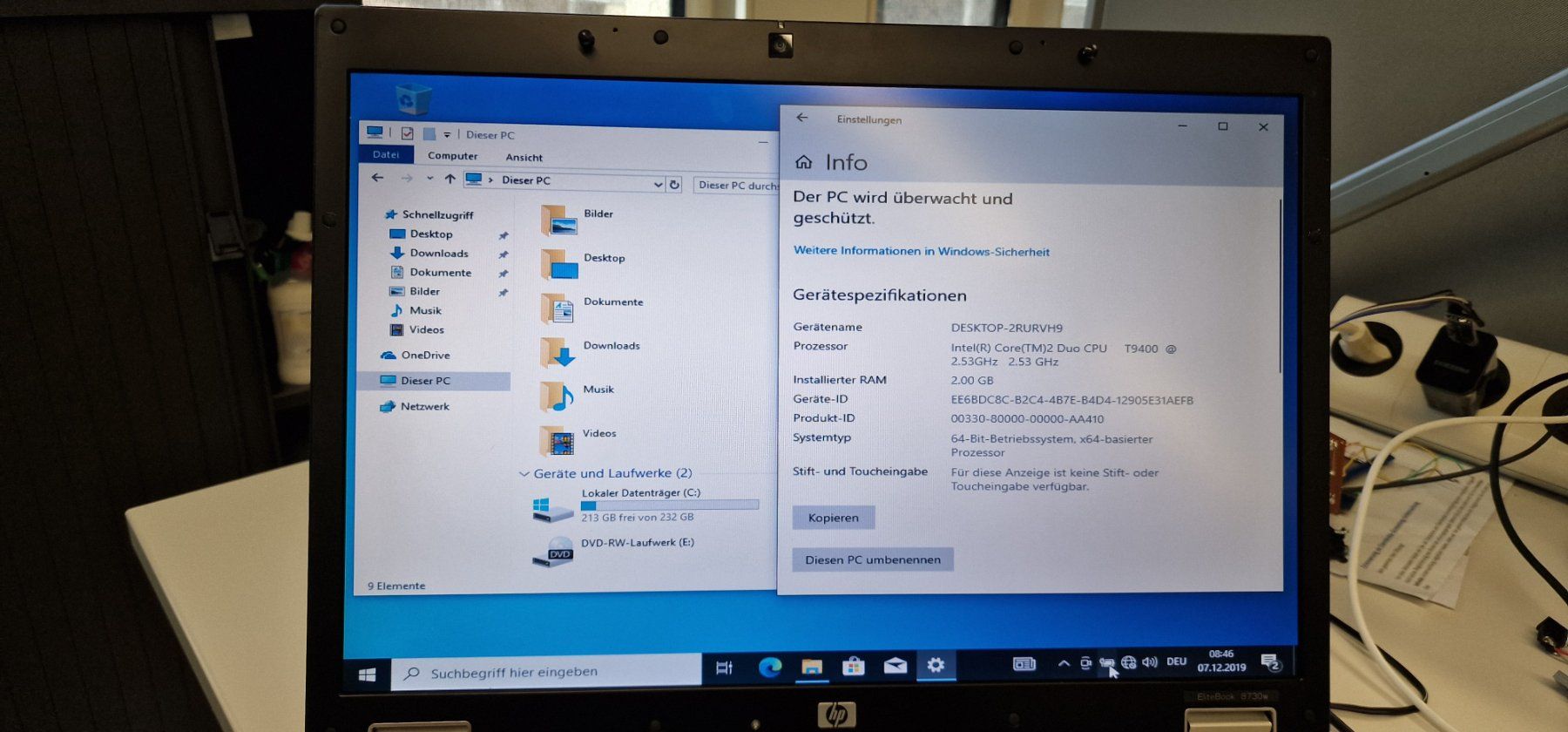 Hewlett Packard Notebook: HP EliteBook 8730w 4G RAM – Usato da Gerlafingen venduto da dulifuli 4