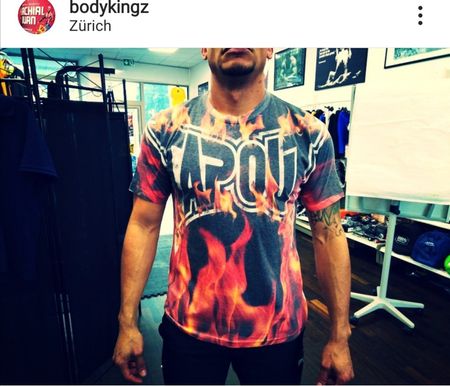 TAPOUT UFC Herren T-Shirt MMA FITNESS L 🔥NEU mit Etikett🔥