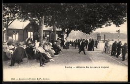 AK Ouchy, Attente du bateau à vapeur