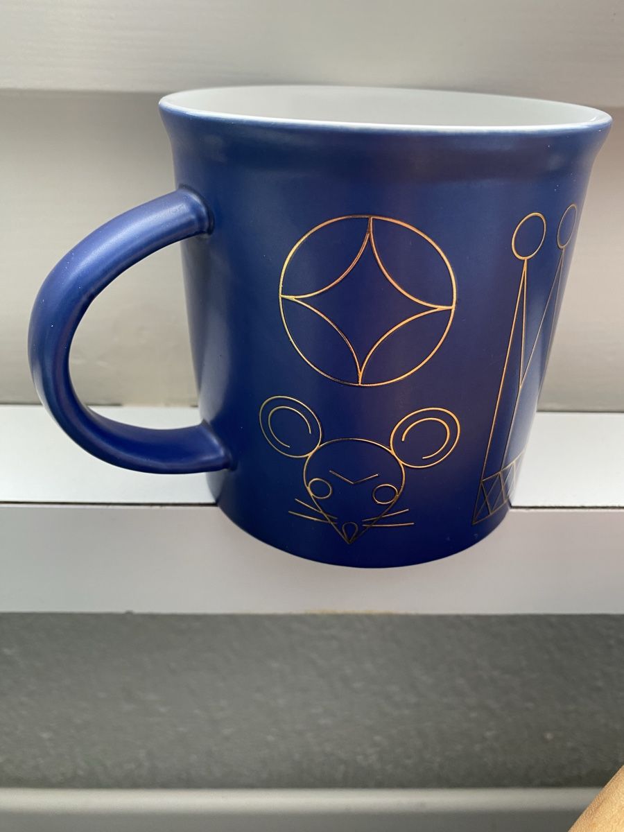 Tazze: Blaue Tasse mit Goldmuster – Usato da Zürich venduto da VictoriaV01 2