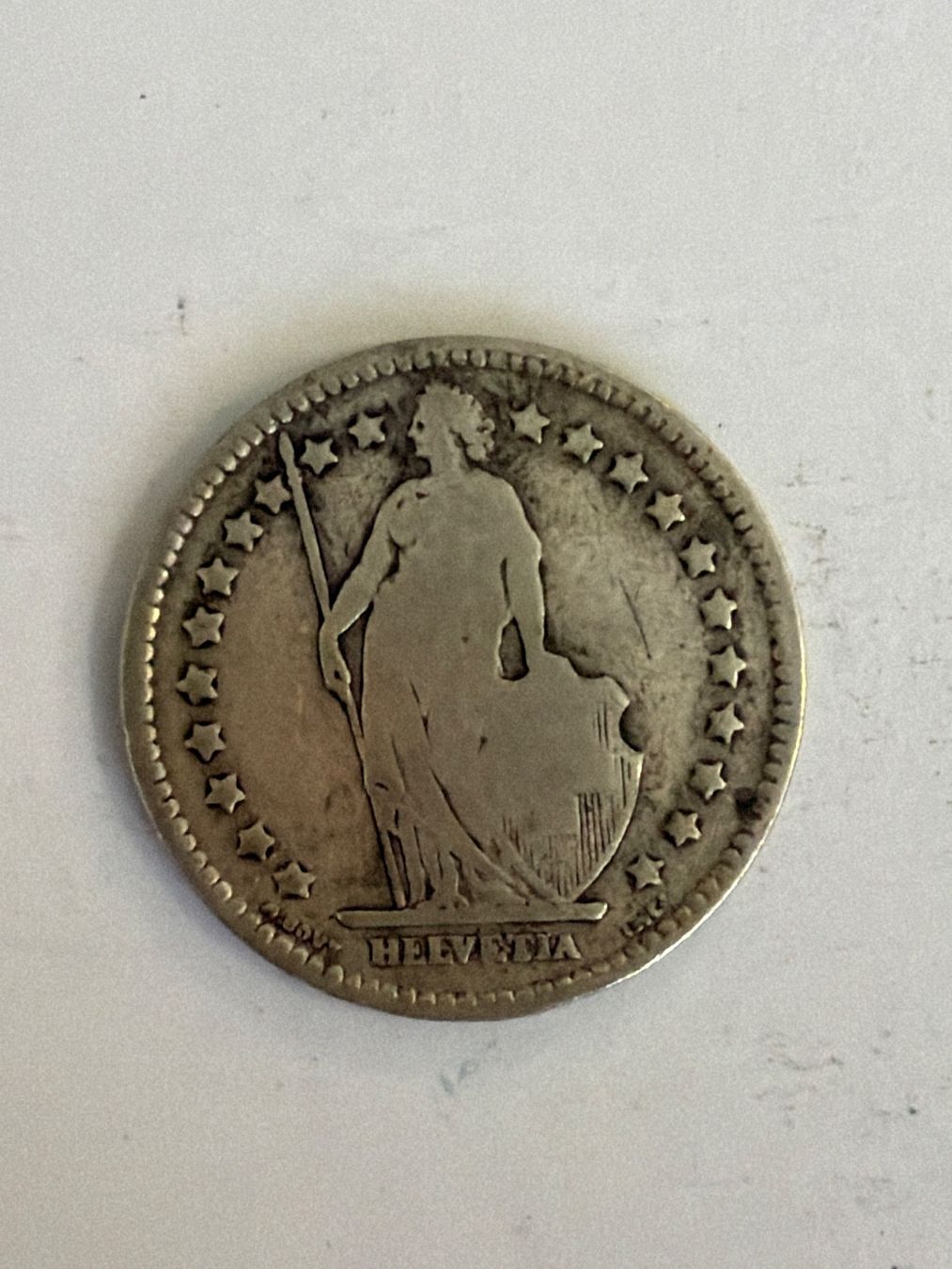 Alle Münzen: 1.- silber 1914 (51) – Gebraucht aus Bonstetten von juliestore 1