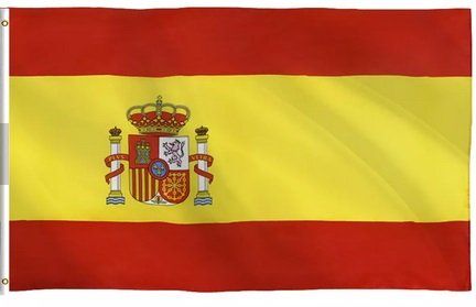 Bandiere: Drapeau Flag Espagne 90x150cm – Nuovo e nell'imballaggio originale da Renens VD venduto da Accessoryworld