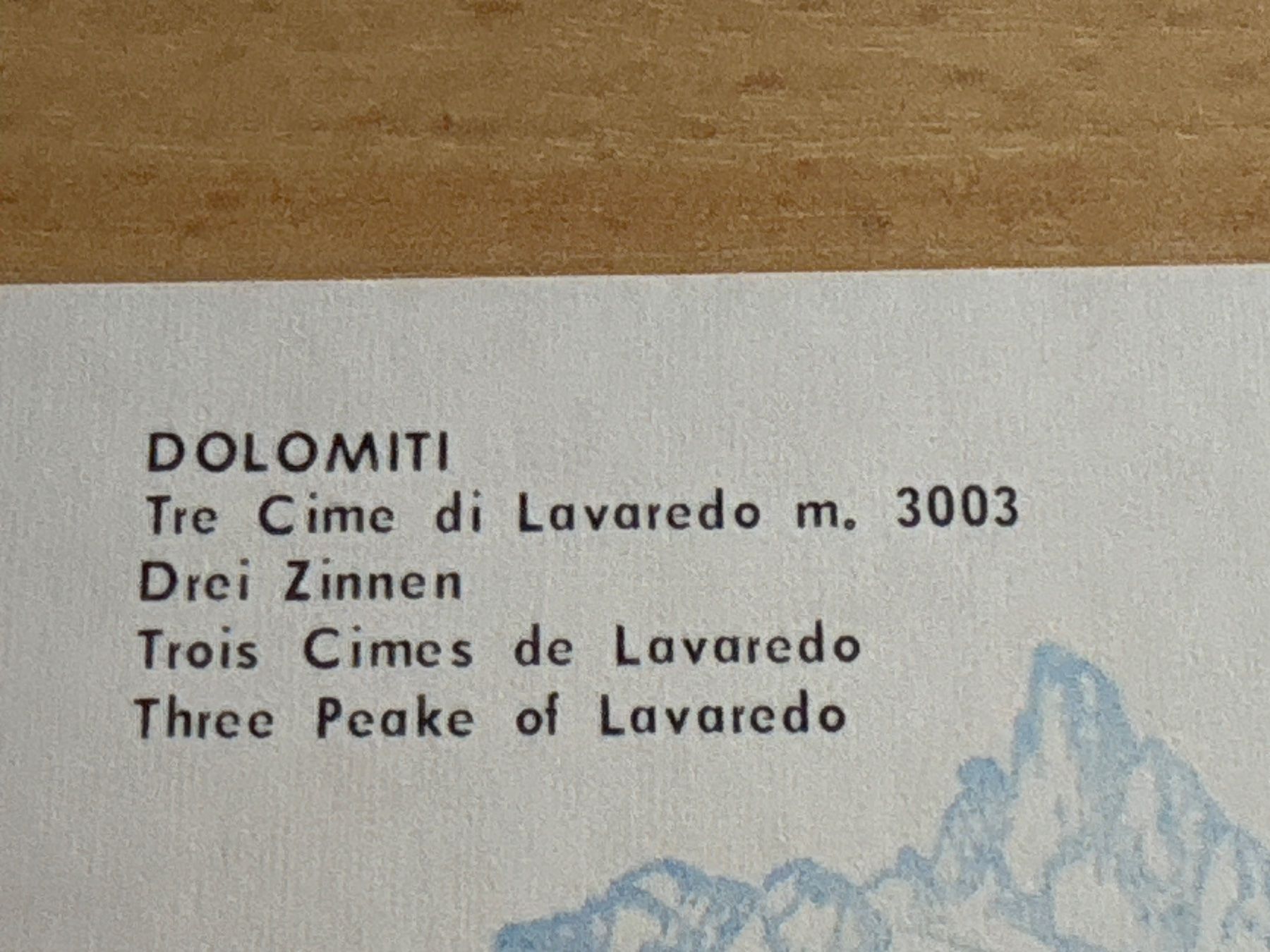 Cartes postales: Ansichtskarte Drei Zinnen Dolomiten – D'occasion à Ibach par lisch3 2