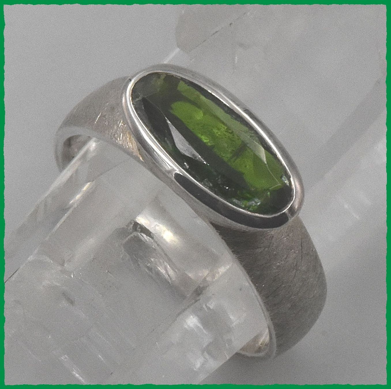 Ringe: ♛ Chrome Diopside 925 Silberring – Neu und originalverpackt aus Oberglatt ZH von Hot-Spot 4