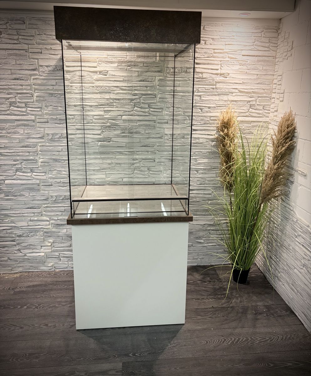Terrarium: Vollglas Terrarium 70*70*100cm inkl Blende und Möbel – Neu und originalverpackt aus Zofingen von K-Linedesign 2
