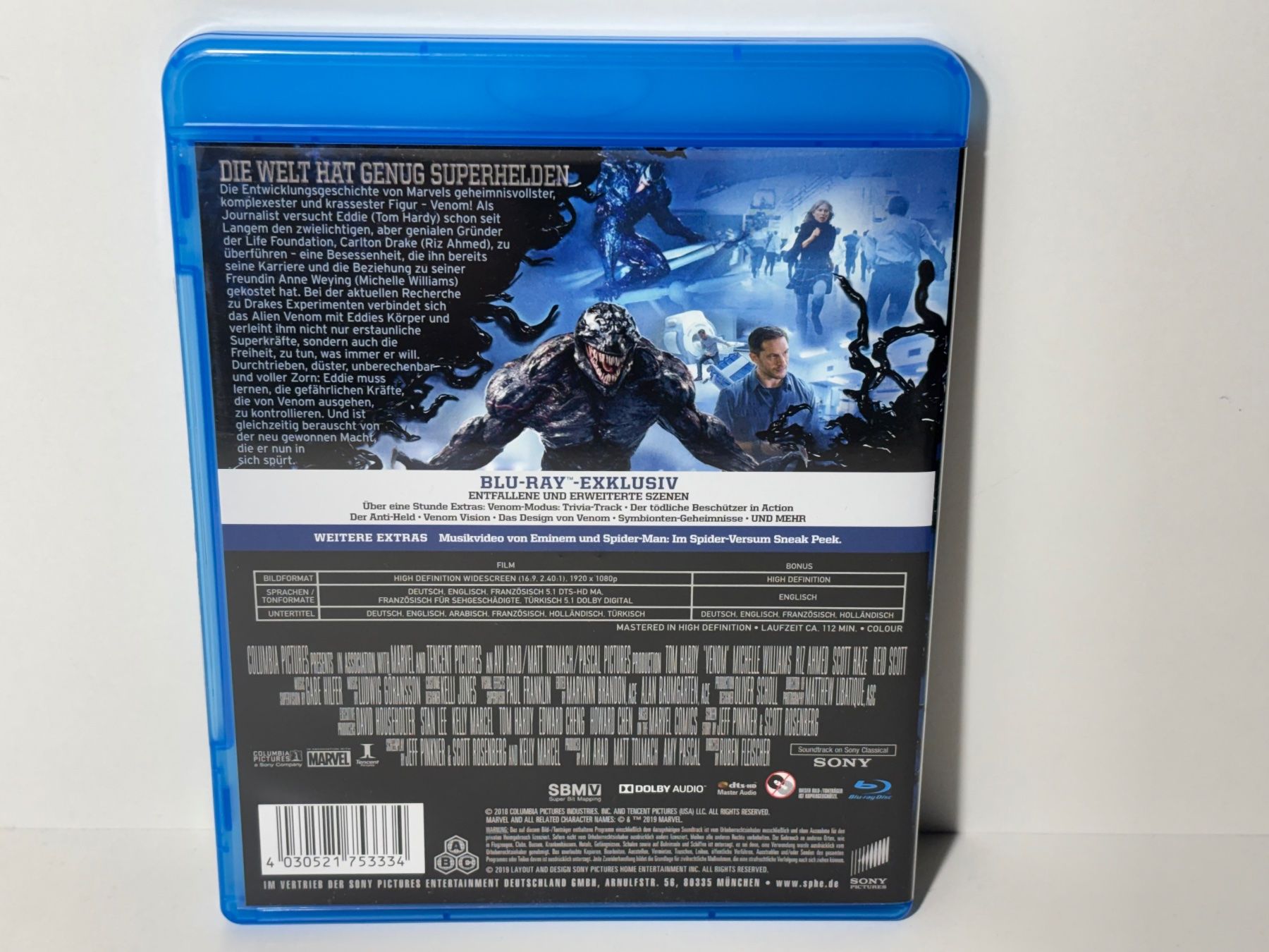 Tous les DVDs: Venom Blu Ray – D'occasion à Wilderswil par Sstriker 1
