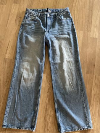 Damen Jeans H&M Wide Leg Grösse EUR 42 guter Zustand