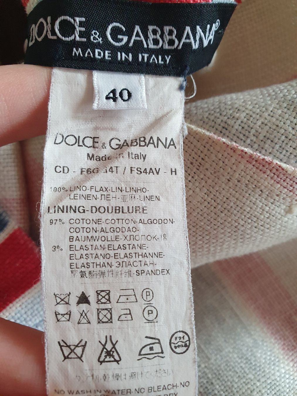 Dolce & Gabbana Vestiti: Robe Dolce & Gabbana rayée, 40 IT – Nuovo (secondo la descrizione) da Grand-Lancy venduto da kri_qk5y 2