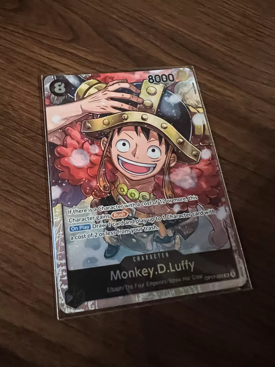 Bandai Carte collezionabili: One Pie e Monkey D. Luffy OP17 – Nuovo (secondo la descrizione) da Brunnen venduto da Lucagt86 1