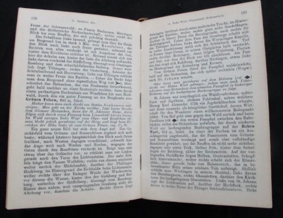 Livres: Antikes Buch: Albführer, von Julius Wais, 1890 – D'occasion à Wolfisberg par Mirjam13 6