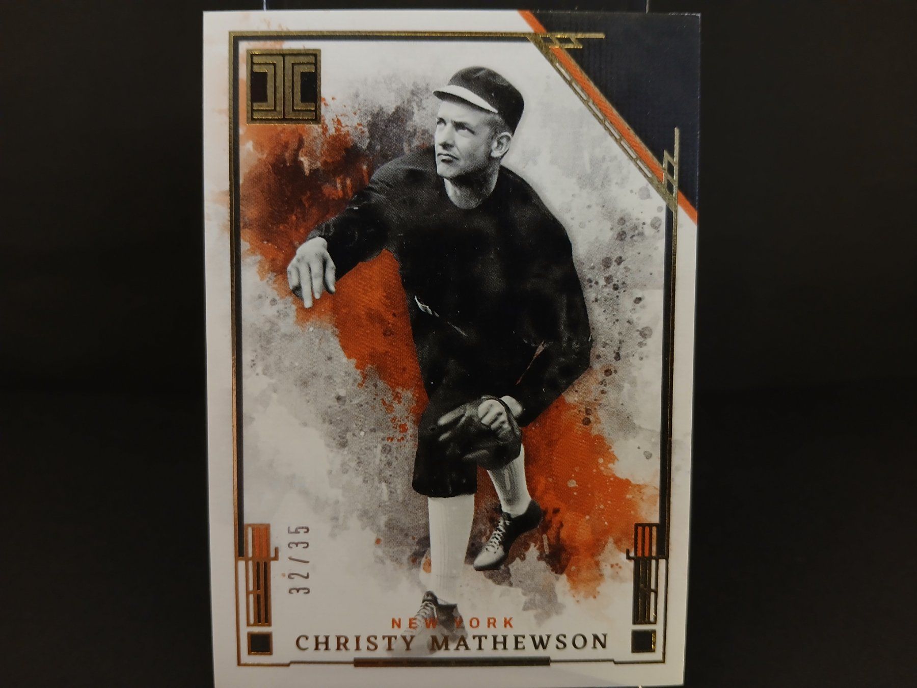 Panini Carte collezionabili: Panini Impeccable Baseball  Christy Mathewson /35 Mets – Nuovo (secondo la descrizione) da Schaffhausen venduto da Hariyama