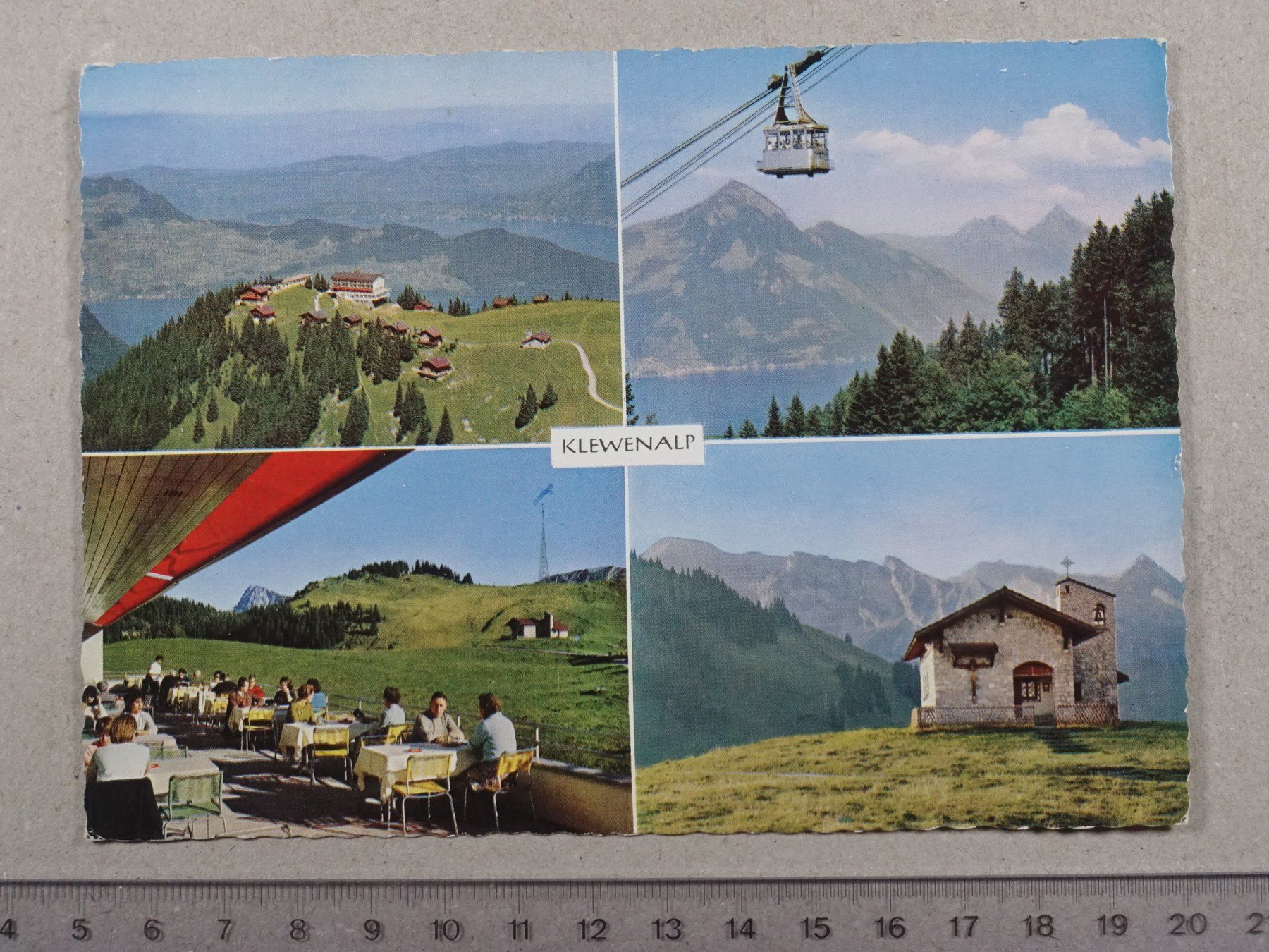 Cartoline postali: Klewenalp ob Beckenried, 1969 – Usato da Lenzburg venduto da fh1