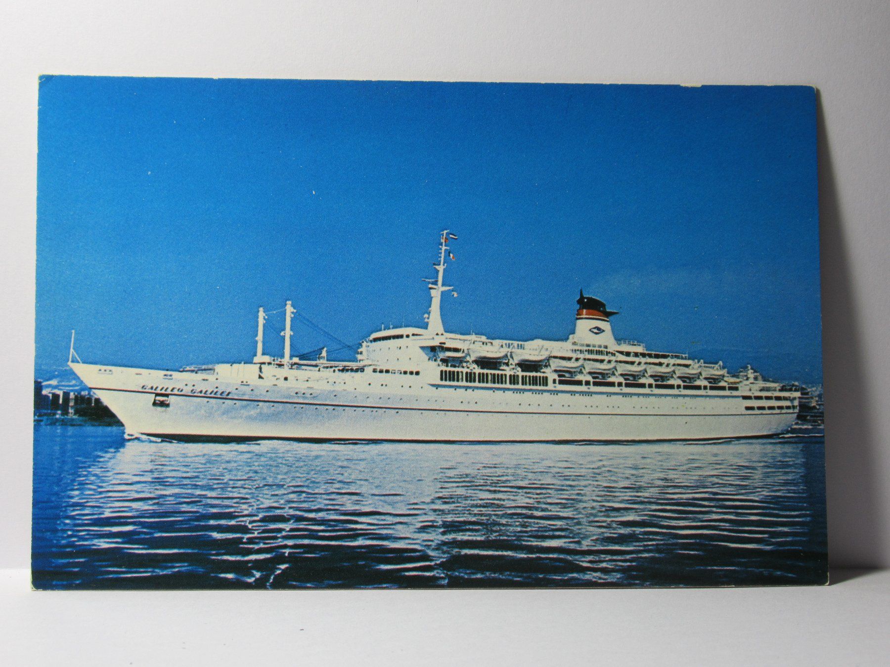 Cartoline postali: Schiff ,  * SS GALILEI     * – Nuovo (secondo la descrizione) da Grenchen venduto da Bluemchen1900