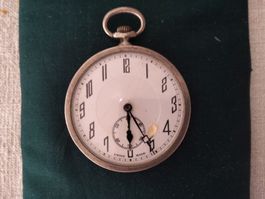 Taschenuhr Silber Art Deco