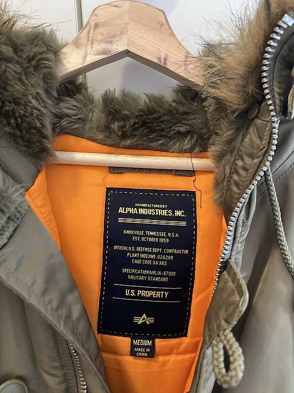 Vestes: Alpha Industries Parka – D'occasion à Vinzel par PFrancet 1