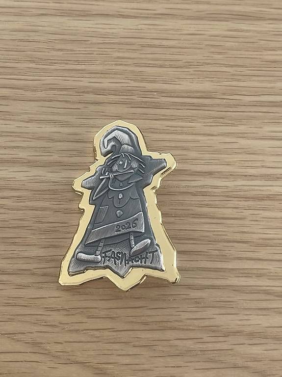 Insigne Badge Fasnacht 1937 – Suisse – Métal – Collection Carnaval